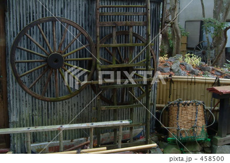 大八車 車輪の写真素材 - PIXTA