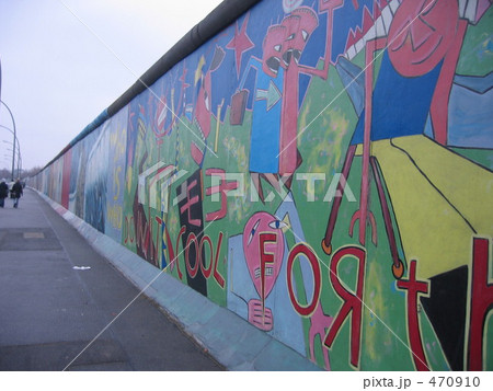 ベルリンの壁の写真素材