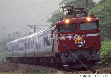 鉄道 寝台列車 ブルートレイン 14系の写真素材 - PIXTA