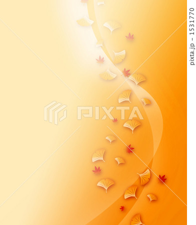 イチョウ もみじのイラスト素材