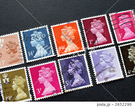 外国切手の写真素材