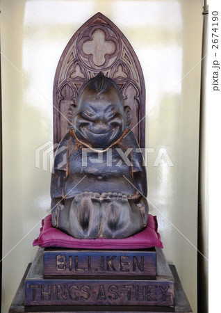 ビリケンさんの写真素材
