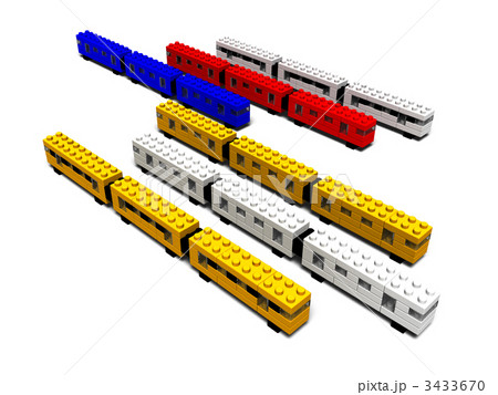 電車 鉄道 立体的 リアルのイラスト素材 電車 鉄道 立体的 リアルのイラスト素材