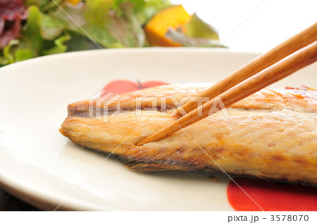 焼き魚 鯖 日本食 日常生活の写真素材