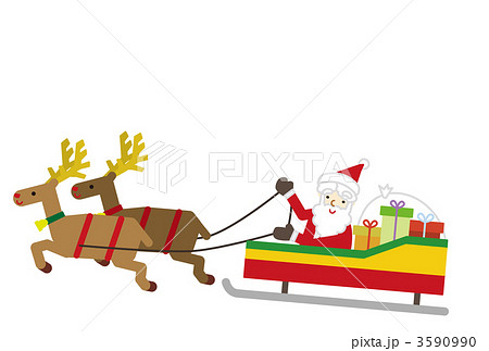 サンタクロース クリスマス トナカイ