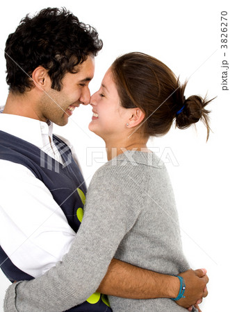 エスキモーキス 二人の写真素材