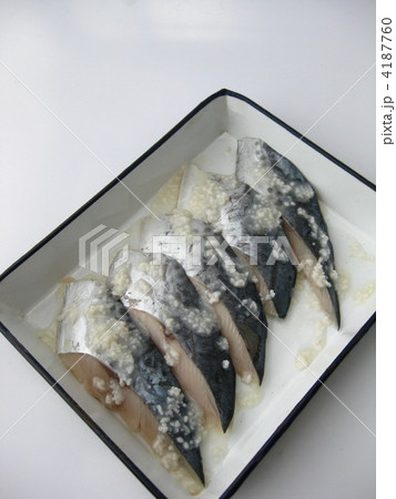 こうじ さわら 青魚 発酵食品の写真素材
