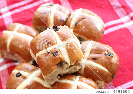 ホット クロス バンの写真素材 ホット クロス バンの写真素材