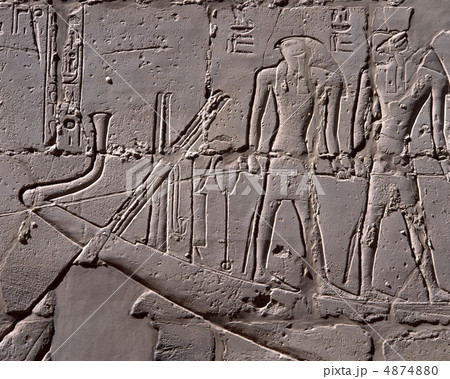 クヌム クヌム神の写真素材