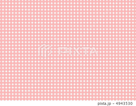 ナチュラル 水玉 パターン ピンク 背景 壁紙のイラスト素材