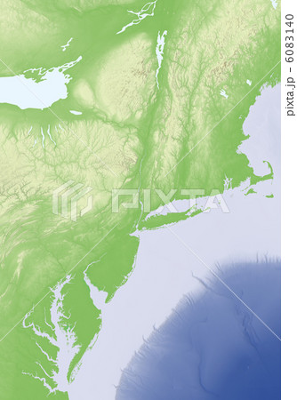 ボルティモア ワシントンd C デジタル アメリカ合衆国 地図 地形の写真素材