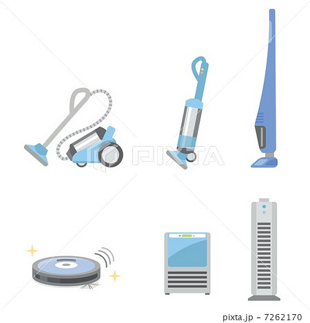 サイクロン掃除機のイラスト素材