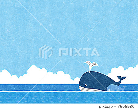 雲 くじら雲 空 青空のイラスト素材 雲 くじら雲 空 青空のイラスト素材
