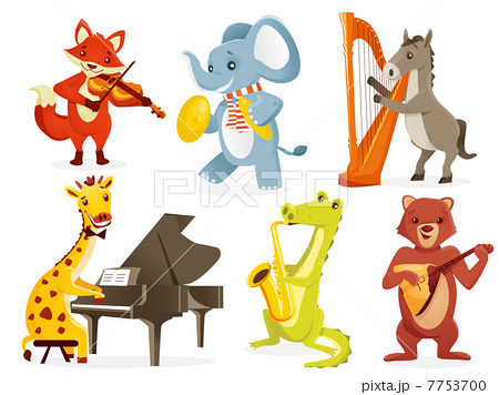 0以上 動物 楽器 イラスト 興味深い画像の多様性