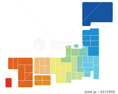 略図 沖縄のイラスト素材