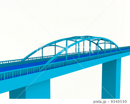 橋 鉄橋 陸橋 グラフィックのイラスト素材