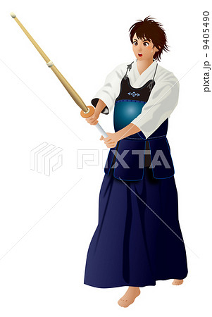 剣道衣のイラスト素材
