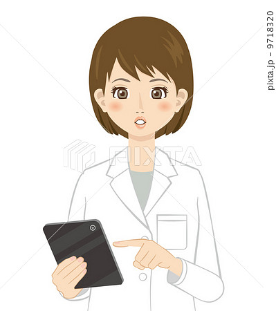 リケジョ かわいいのイラスト素材