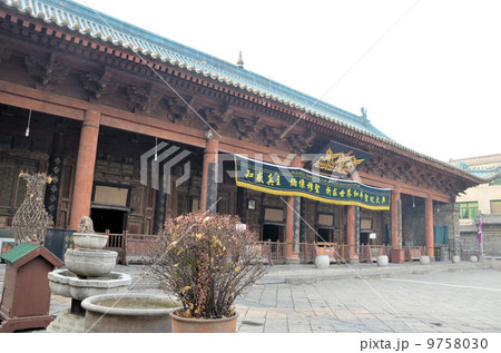 礼拝大殿 陝西省 西安市 イスラム教 寺の写真素材