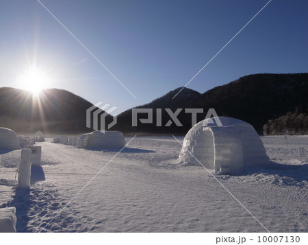 氷雪気候の写真素材