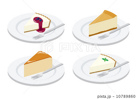 Cheesecake Illustrations