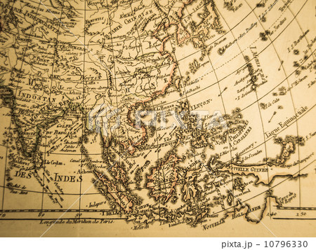 銅版画 世界地図の写真素材 - PIXTA