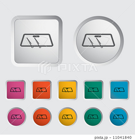 ワイパーのイラスト素材