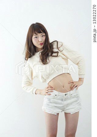 ホットパンツの写真素材
