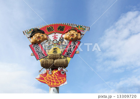 熊手 縁起物 七福神 縁起物熊手の写真素材 - PIXTA