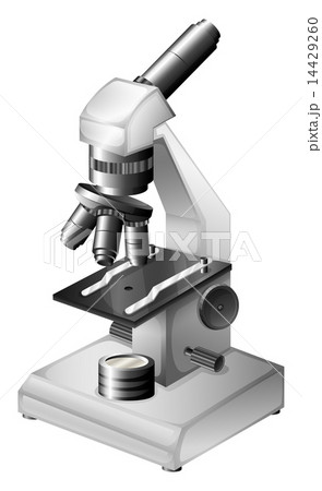 顕微鏡検査 光学顕微鏡 微視的 見るのイラスト素材