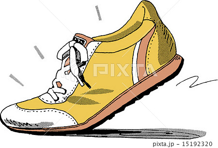 靴 スニーカー 運動靴のイラスト素材