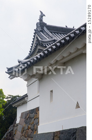 瓦屋根 シャチホコ 小田原城 屋根の写真素材 - PIXTA