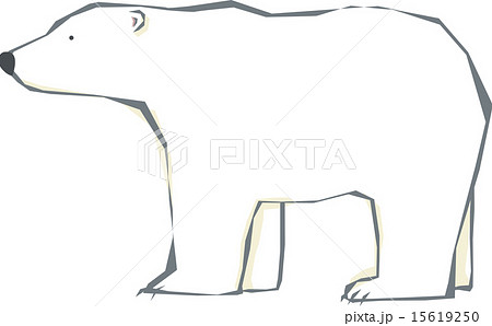 ホッキョクグマ 白熊 クマ 哺乳類のイラスト素材 Pixta