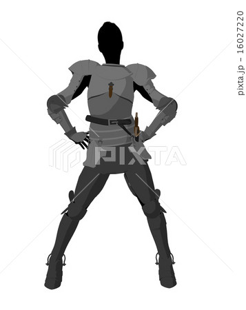 ジャンヌダルクのイラスト素材