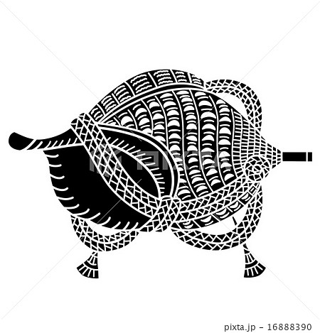 山伏のイラスト素材