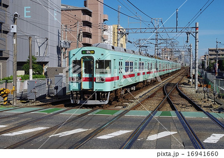 西鉄電車の写真素材