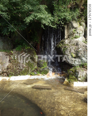 牧水の滝の写真素材