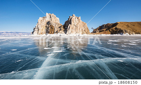 バイカル湖の写真素材
