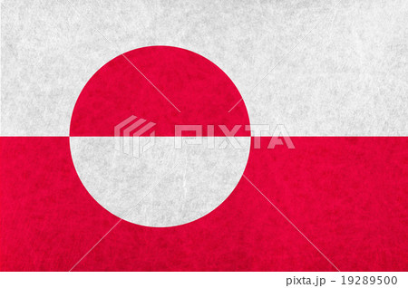 グリーンランド国旗のイラスト素材 - PIXTA