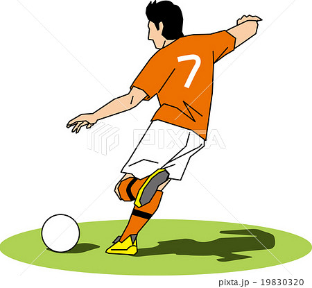 Soccer Shooting Illustrations