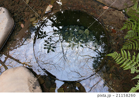 加藤清正の井戸の写真素材