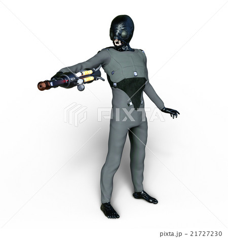 ロケットランチャーのイラスト素材