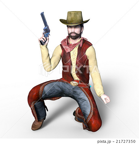 テンガロンハットのイラスト素材