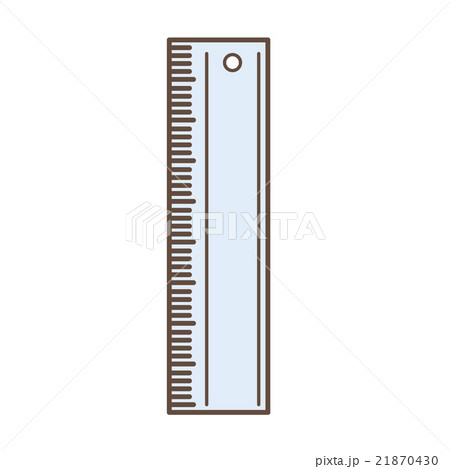 モノサシのイラスト素材