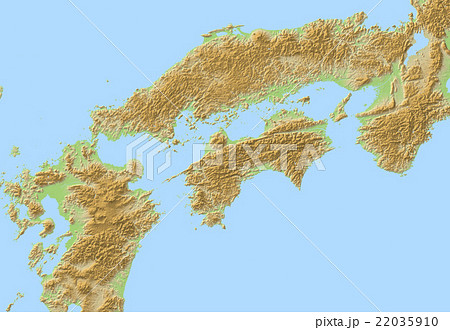 紀伊半島 地図の写真素材