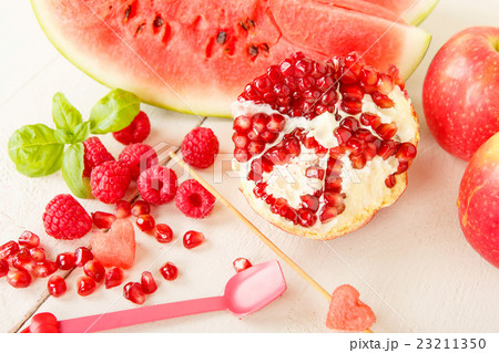 柘榴とスイカ