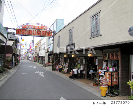 昭和 商店街 昭和の町 オールウェイズの写真素材