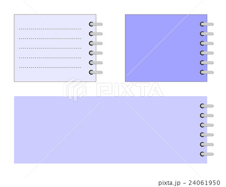 メモ帳 イラスト シンプル 記入のイラスト素材 Pixta