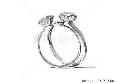 婚約指輪のイラスト素材