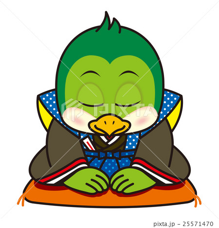 福助 イラスト お辞儀のイラスト素材